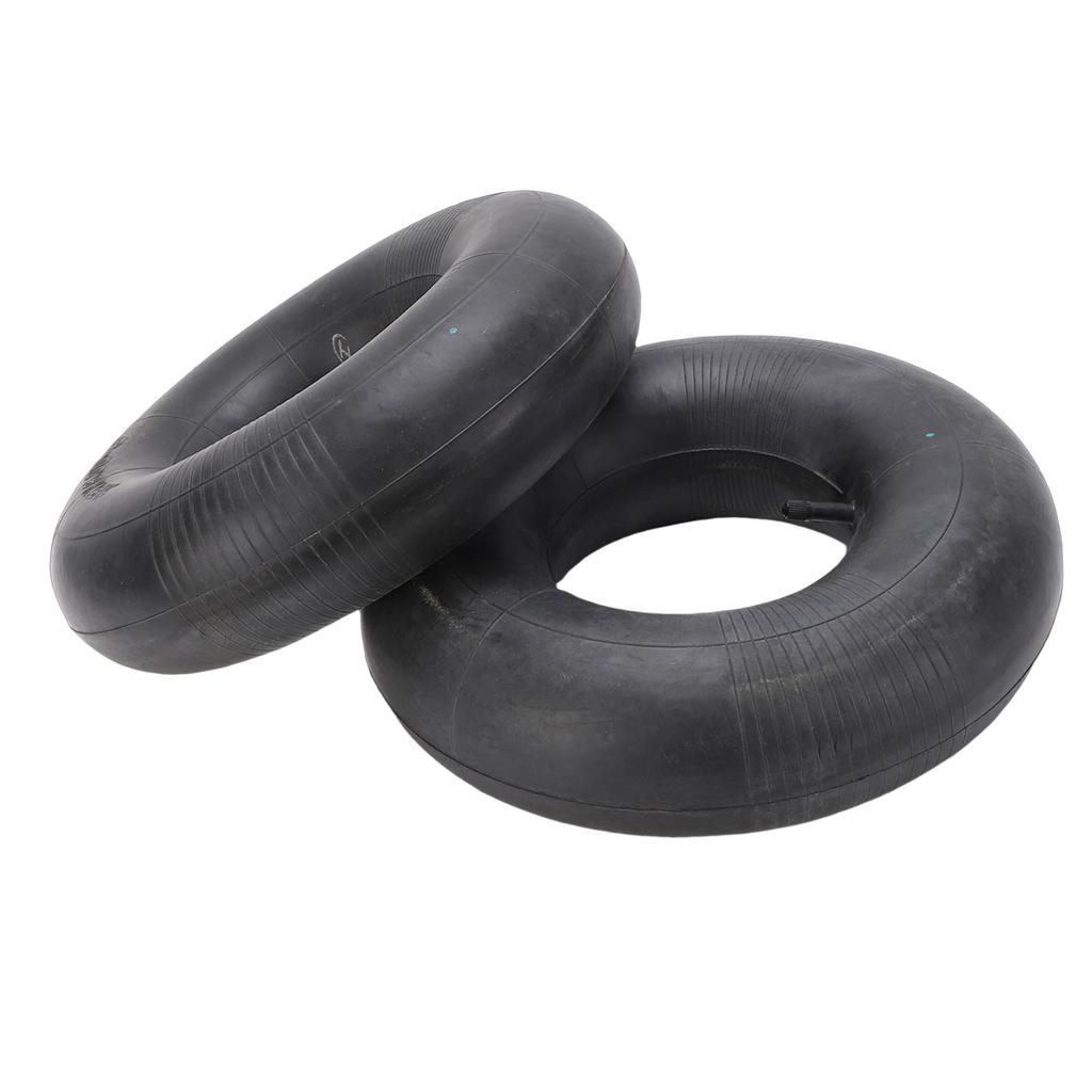 2pcs 15x6.00 6in Inner Tube with Straight Valve Stem Lawn Mower Tire Tube for Ride On Mower Yard Trailer Tractor ATVs