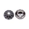 Textured Bead Cap Charms Dome Covers For Pearl And Gemscolor Jewelry Findings