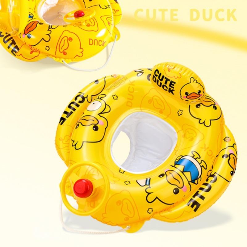 Summer 2026 Outdoor Steering Wheel Swimming Ring with Various Cartoon Designs A Must-have Swimming Toy and Water Accessory