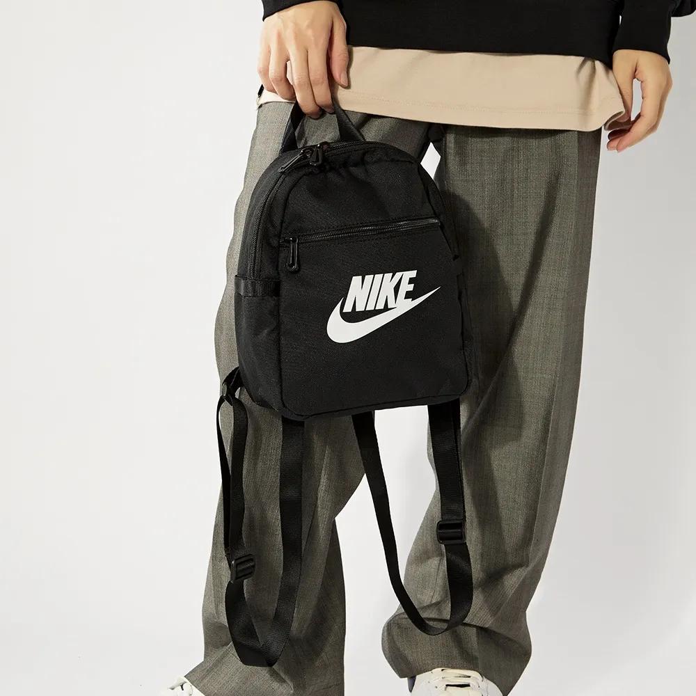 Nike Polyester Backpack Small Unisex Black / White (Unisex) Backpacks CW9301 010