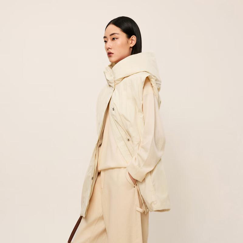 

LESS 2023 Autumn Hooded Down Vest XS