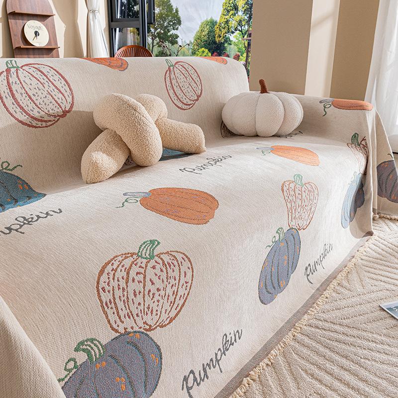 

Nordic Ins Cream Style Sofa Cover Anti-Scratching Sofa Towel All-Inclusive Four Seasons Universal Sofa Cushion Cover Cloth 180-130cm