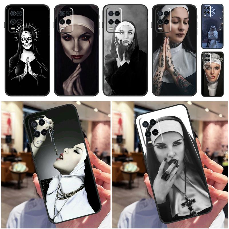 Sister Nun For Oppo A58 A18 A38 A78 A98 A17 A77 A80 A40 A60 A16 A76 A96 A74 A94 A54 A15 A57S Phone Case