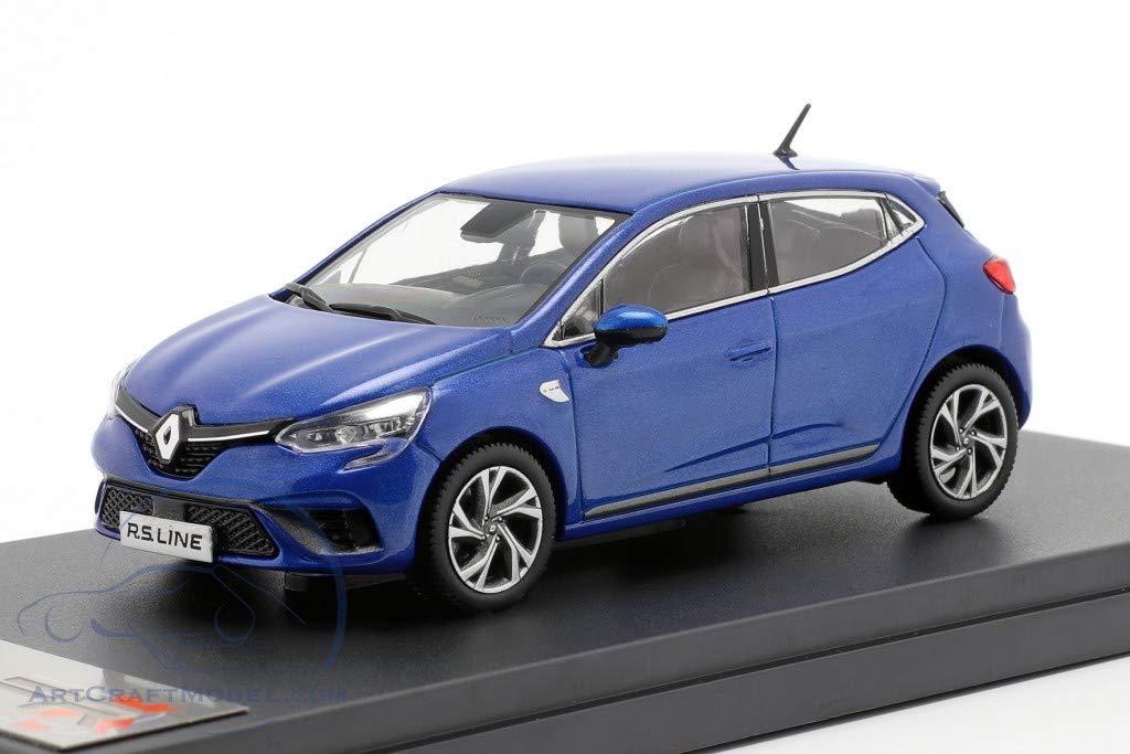 

PREMIUM X Renault Clio Lutecia Mini Car Renault Clio RS Line 1/43 (Синій металік) [Елемент]