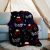 Truck Theme Printed Blanket - Perfect for Couch, Bed, Travel & Outdoor Use | Machine Washable, Cozy & Durable.