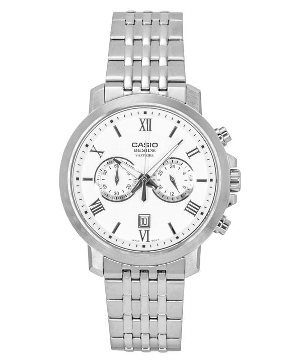 Casio Beside Chronograph Analog Stainless Steel