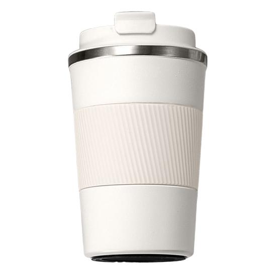 380ML Stainless Steel Insulated Coffee Cup Travel Cup Leakproof Lid Vacuum Thermal Double-Wall Seal Cup BPA-Free Safe 12H Cold/6H Hot Coffee Cup with