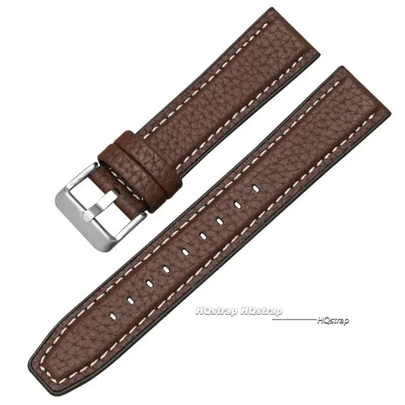 20mm 22mm Leather Watch Straps for Huawei Watch 4/3/GT3/2 Pro Watchband for Samsung for Amazfit GTR 4/GTS 4 47MM 42MM Bracelet
