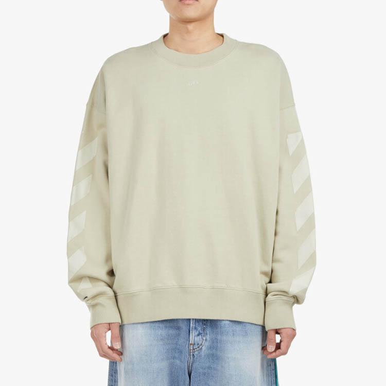 OFF WHITE Bluza z gumowymi strzałkami OMBA054F21FLE0071717