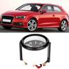 Car Temperature Meter LED Digital Temperature Meter Sensor 40-120 Degree 2" 52mm Blue Dial Light Truck Universal Car
