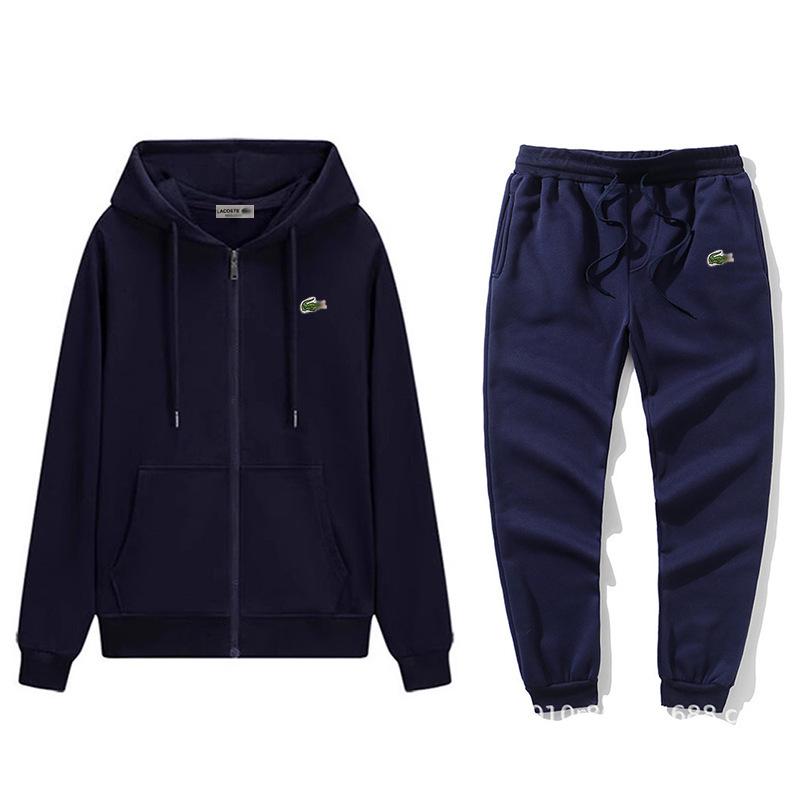 Bestickter Kapuzenpullover mit Reißverschluss und Cardigan Set - Trendiger Stil für Frühling & Herbst