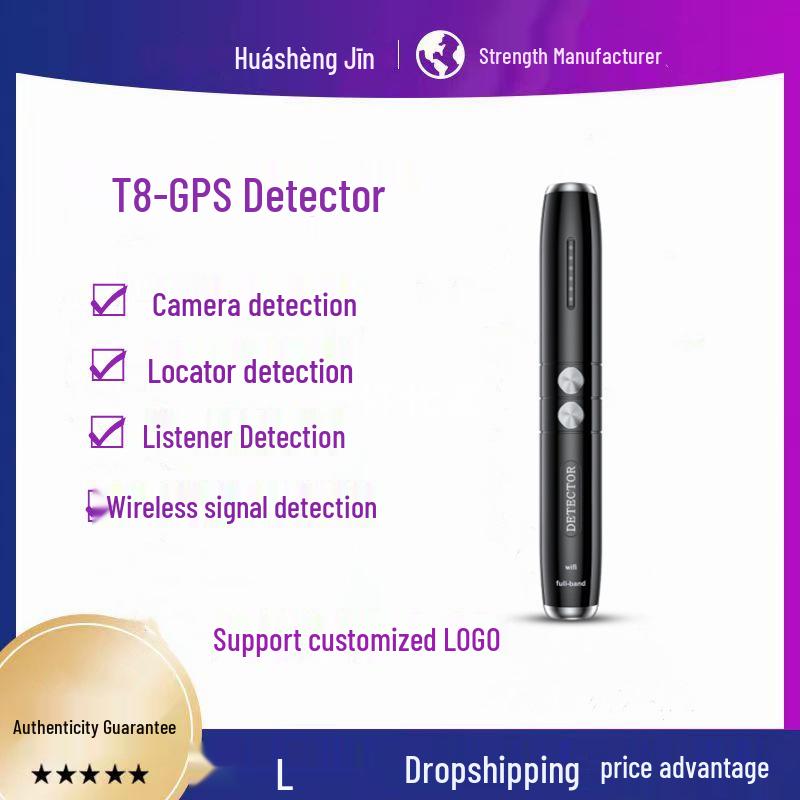 T8 Anti-Eavesdropping & Hidden Camera Detector with GPS Signal Finder 130x20