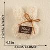 Computer Embroidery Label Decorative Jewelry Cute Plush Bow Hairpin Leather Ring Hair Accessories Accessories Clothing Patch Cloth Label