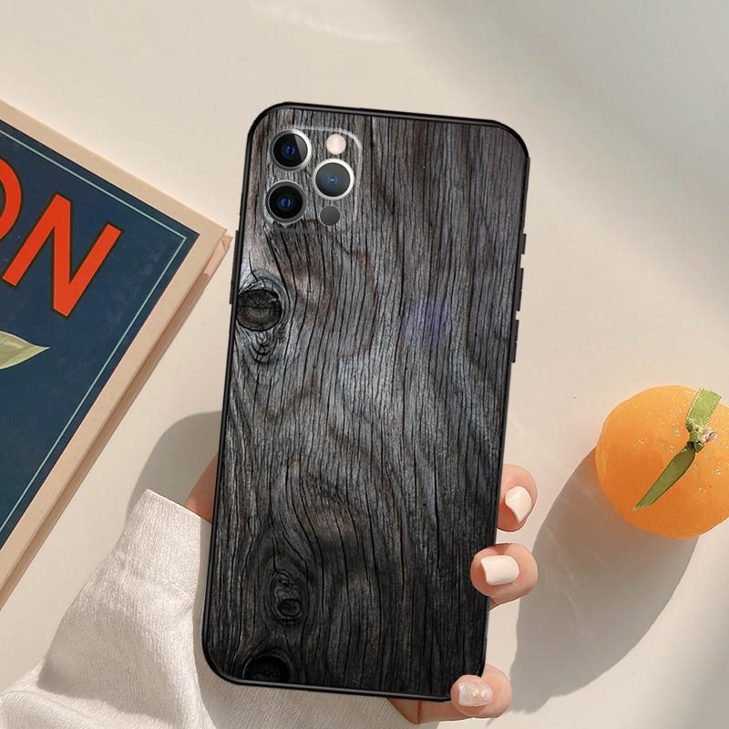 Pattern Wood Textures Funda Case For iPhone 16 15 14 Pro Max 11 12 13 Pro Max Mini XR 16 15 Plus 16e Phone Cover