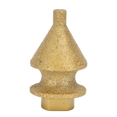Stufenfasenbohrer Schmirgelgelötet 10-38mm Mehrschichtig Verjüngter Kegelreibahle für Metall Holz Beton Fliese Marmor Kunststein
