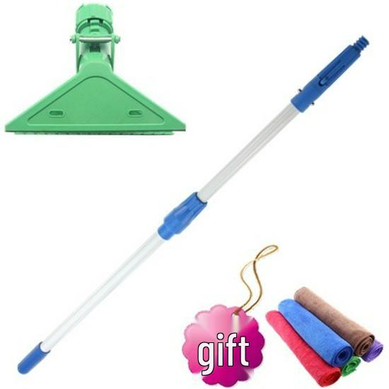 Telescopic Pole Wash Mop for High-Rise Glass and Corner Cleaning