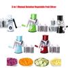3 In 1 Vegetable Slicer Manual Kitchen Accessories Grater For Vegetable Cutter Round Chopper Kitchen Supplies Kitchen Gadgets