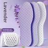 Summer Breathable Cold Feeling Sports Insoles for Women and Men, Sweat-absorbing, Deodorant, Shock Absorption Insoles