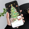 Coque de téléphone dessin animé esthétique de Noël pour Samsung A55 A16 A56 A36 A35 A15 A53 A54 A33 A34 A25 A05S A52 A52S A14 A24 A26 A71