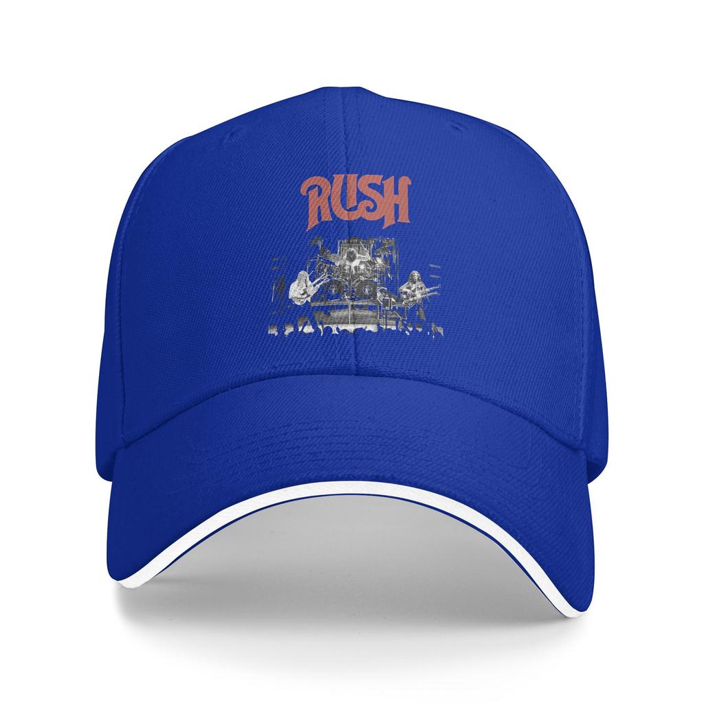 Rush Rock Band Baseball Cap  Unisex Men Print Trucker Hat Summer Fashion Running Hippie High Quality Snapback Cap