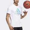 New Adidas Set In Sleeve T Shirt Men's White HC6903