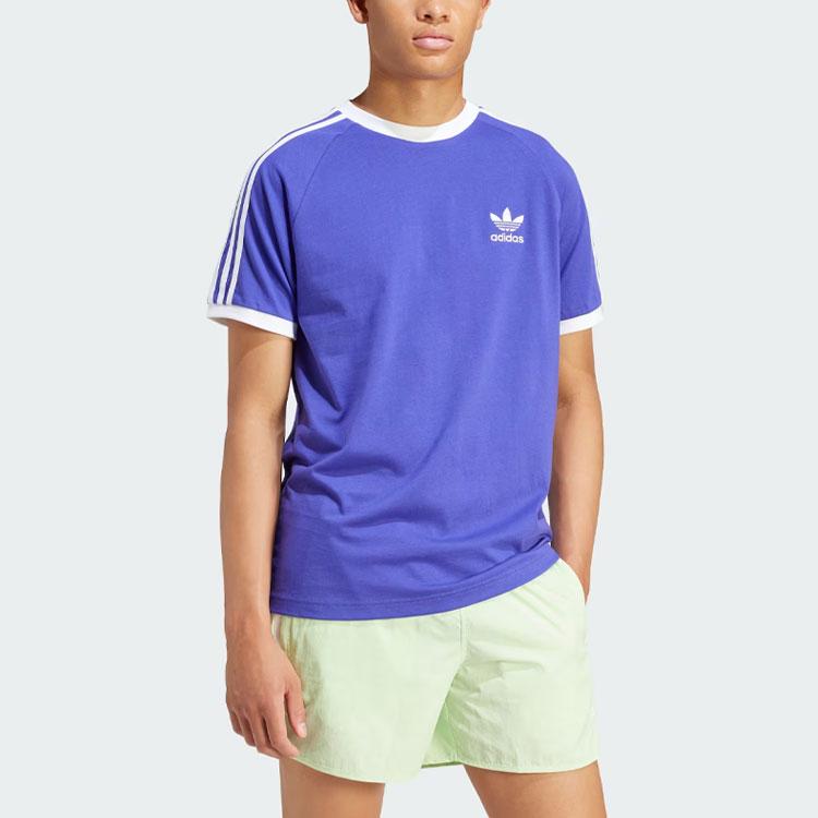 adidas Adicolor Classics 3-Stripes Tee Energy Ink Men Streetwear IM9394