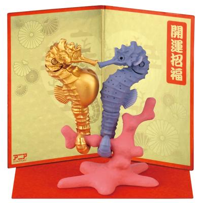 TAKARA TOMY Zodiac Ania Drache Tier Dinosaurier Spielzeug für Kinder ab 3 Jahren (Seepferdchen)
