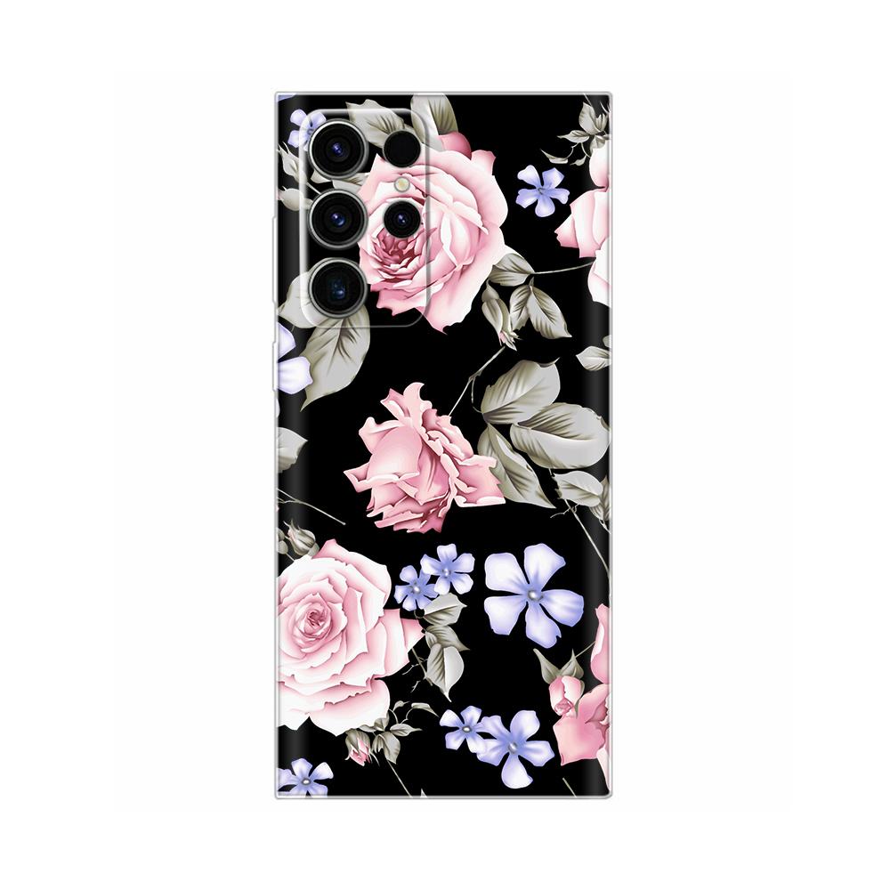 For Samsung S23 Ultra Funda Cute Cartoon Slim Clear Soft TPU Back Phone Cover For Samsung Galaxy S23 Plus S23 S 23 Bumper Cases