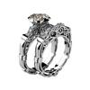 Huaya Oumei Vintage Style Bestseller Couple Engagement and Wedding Rings