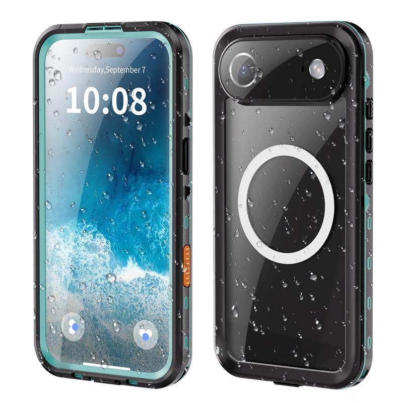 Online Dropshipping Waterproof Phone Cases for iPhone 17 Air 360 Full Protective Outdoor IP68 Dustproof Shockproof Cases Paper box&For iPhone17 Pro