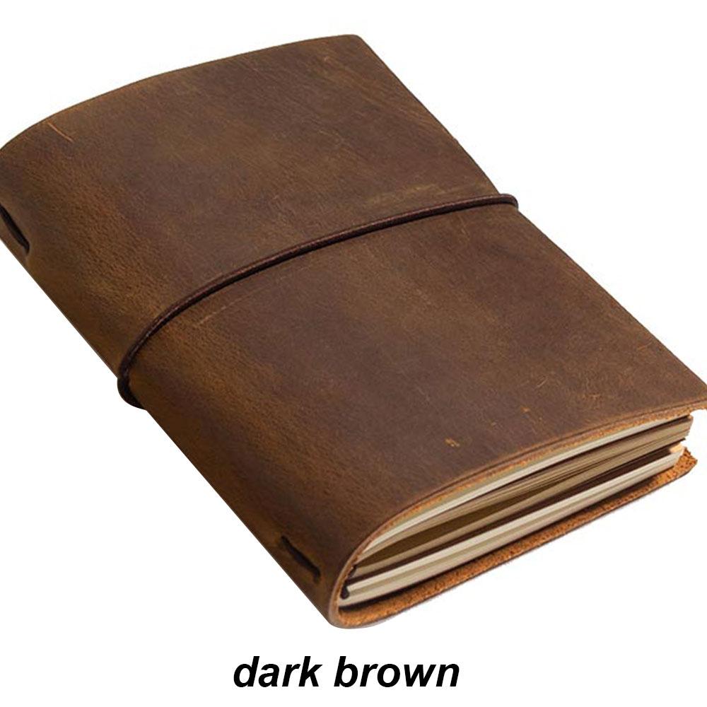 Vintage Refill Journals Diary Leather Midori Notepad Planner Stationery Nootbook Books Notebook Daily Paper School Supplies