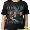HEATH LEDGER SHIRT, Heath Ledger Vintage T-Shirt, Heath Andrew Ledger Retro 90s Bootleg Homage Merch, Heath Ledger Funny Rap Tees Fans Gift