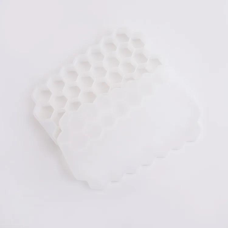 1/2/3/5Pcs Large Capacity Ice Tray Silicone Molds Honeycomb Ice Cube Molds For Chilled Drinks Whiskey Cocktails Food