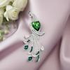 Fashion Clothing Brooch Versatile Peacock Phoenix Brooch Bird Jewelry Brooch Sparkling For Formal Event Party Dress