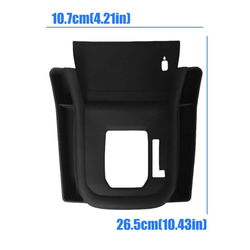 Sturdy Rubber Transmission Console Mat Having Compartment Precisely Suiting 25 SUV Right Hand Drive Models