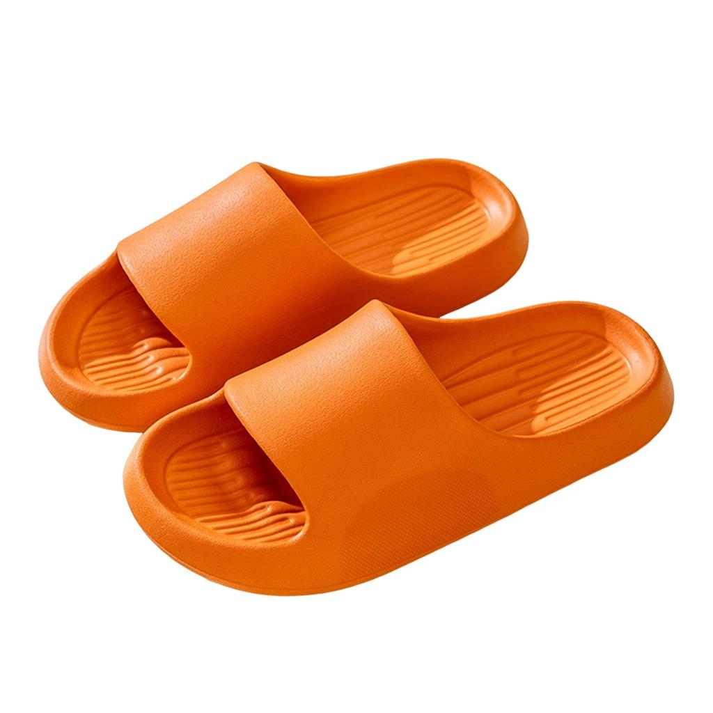 Flat Soled Open Toed Breathable Slippers Soft Soled House Slippers For Women Memory Foam Summer Soft Cushion Slippers Women