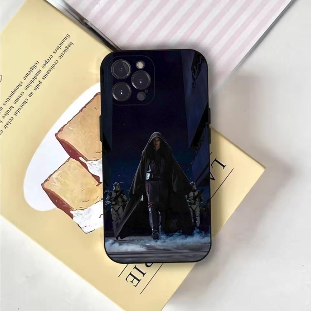 Cool A- Anakin S-Skywalker Phone Case For iPhone 16,15,14,13,12,11,Pro,X,XS,Max,XR,Plus,Mini Soft Black Cover