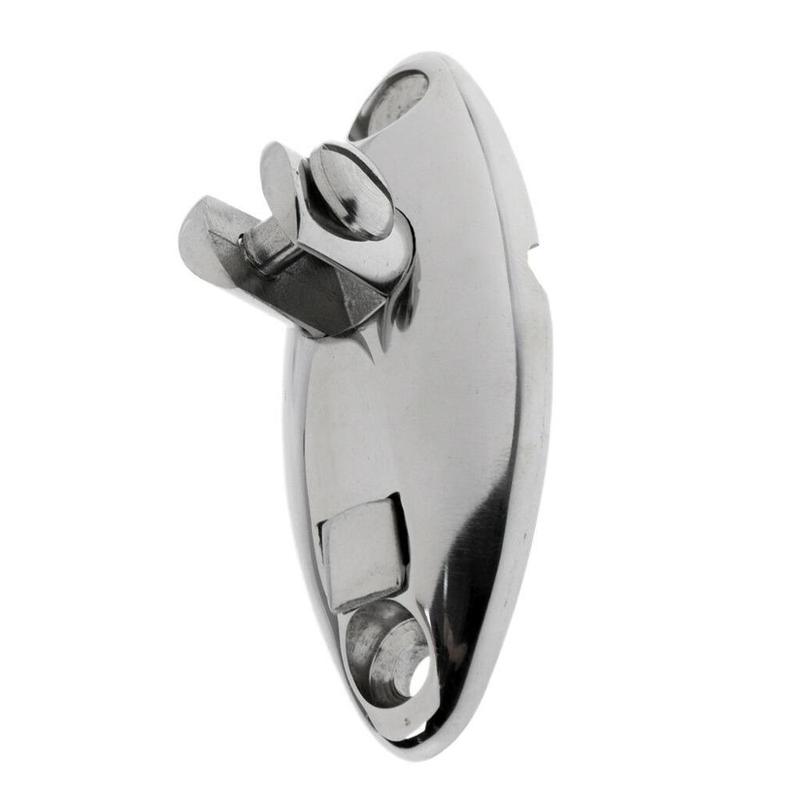 ISURE MARINE 1/2Pcs QUICK RELEASE Deck Hinge Mount 316 Stainless Steel Bimini Top Boat Accessories