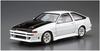 Aoshima Bunka Kyozai Scale The Tuned Car Series 45 Toyota Car Boutique Club AE86 Trueno 1985 Plastic Model 1/24 No.