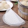 6pcs/set Reusable Silicone Non-Stick Steamer Liners Steaming Mat for Bamboo Steamer Cooking Heat Resistant Kitchen Tool