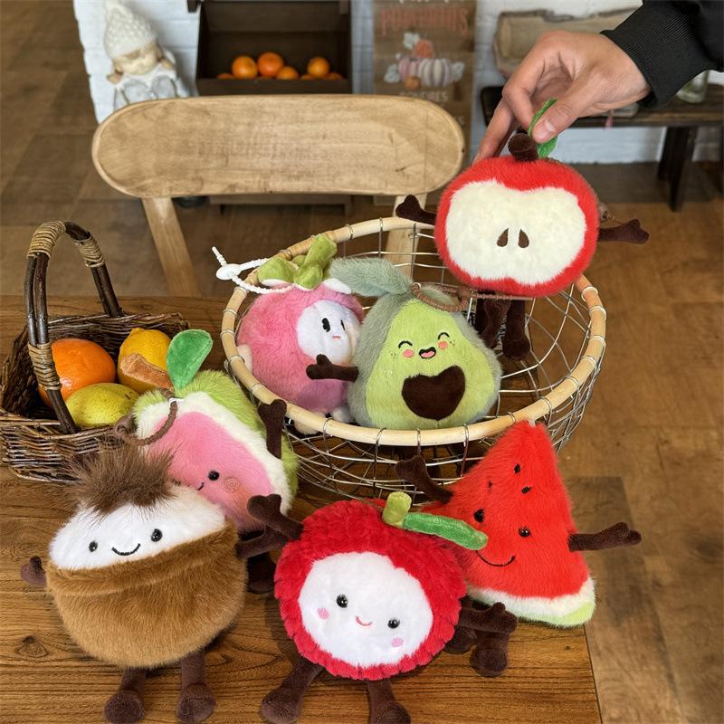 New Fashion Vegetable and Fruit Bag Pendant Cute Soft Plush Toy Doll