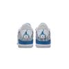 Jordan Legacy 312 Cushioning Slip Resistant Waterproof Low top Vintage Basketball Shoes Men's White Blue HJ3480-140(Team348-)