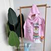 Adorable Cartoon Baby Bath Poncho - Soft, Skin-Friendly, Non-Shedding, Quick-Dry, Absorbent Towel