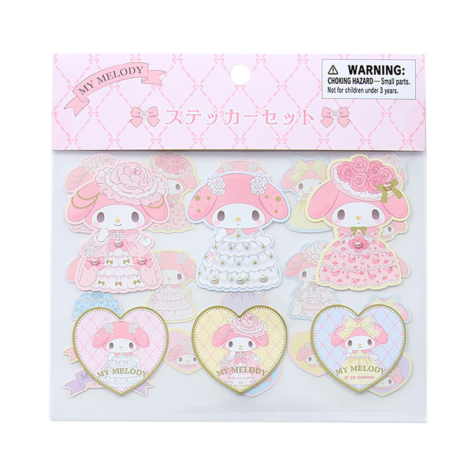 Набор наклеек Sanrio My Melody 684511 (Леди Мелоди)
