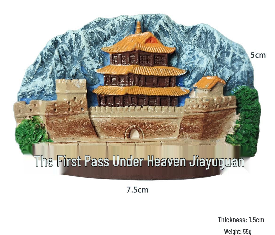 

Металлический магнит на холодильник «Достопримечательность Дуньхуана» - Китайский культурный сувенир