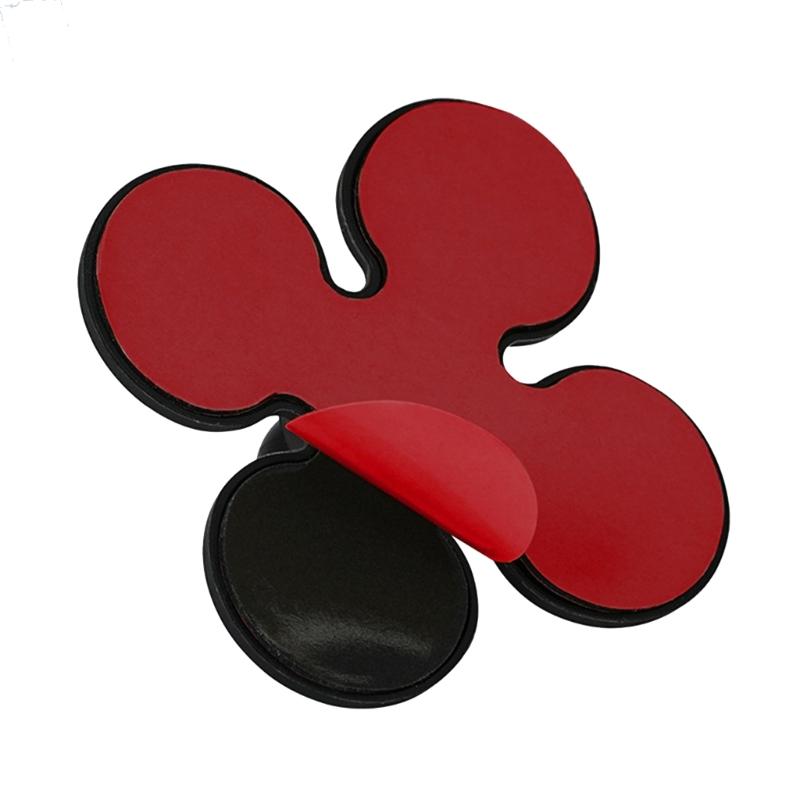 Camera Mount with Flexible Adhesive Base for 17mm Ball Head Action Cameras Secure 300g Load Capacity Small Design
