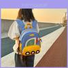 Cute And Fashionable Preschool Backpack For Boys And Girls In Black Yellow Blue