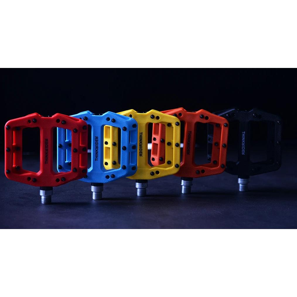 ThinkRider Flat Bike Pedals MTB Road 3 Sealed Bearings Bicycle Pedals Mountain Pedals Wide Platform Bicicleta Accessories