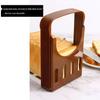Coffee Color Toast Bread Slicer Rack - Household Cutting Tool for Baking