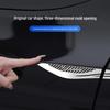Zeekr 007/001X 3D Stereo Metal Fender Blade Sticker - Stainless Steel Car Decoration